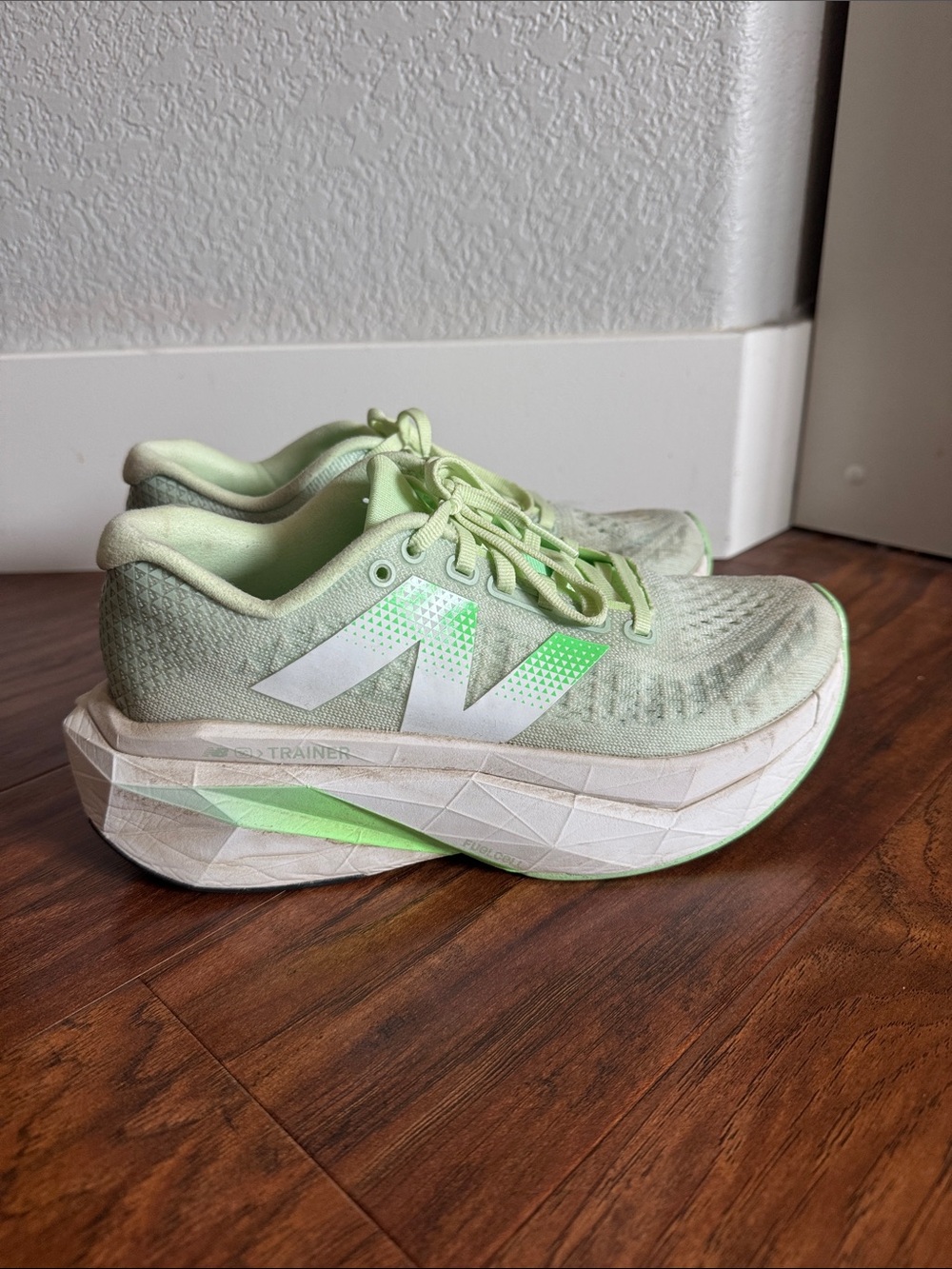 New Balance Women's Mint Green Athletic Running Shoes